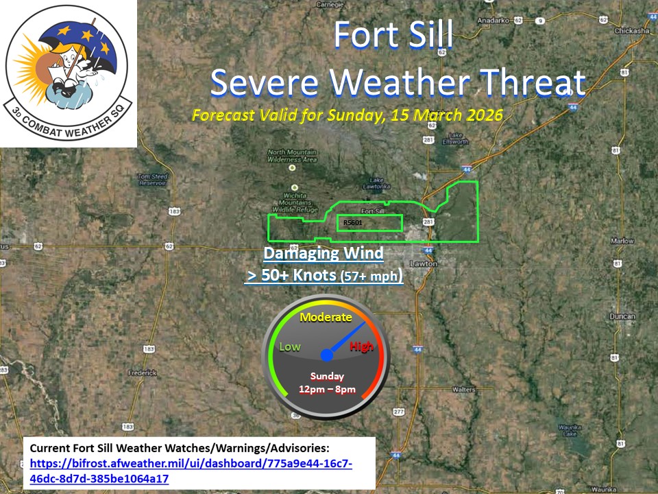Weather | Fort Sill | Oklahoma | Fires Center of Excellence Weather fort sill ok